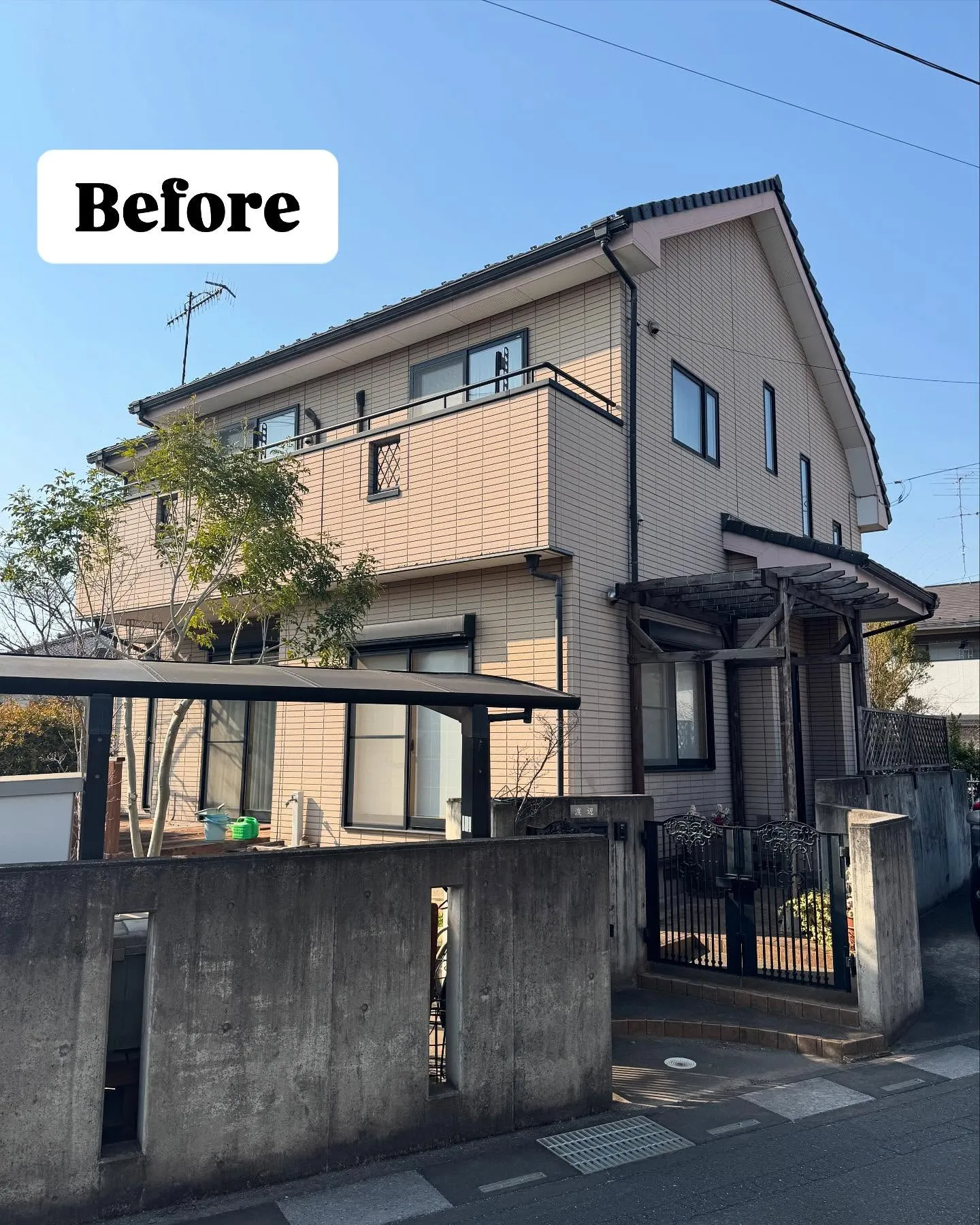 埼玉県鴻巣市のW様邸での外壁塗装工事が完工いたしました！