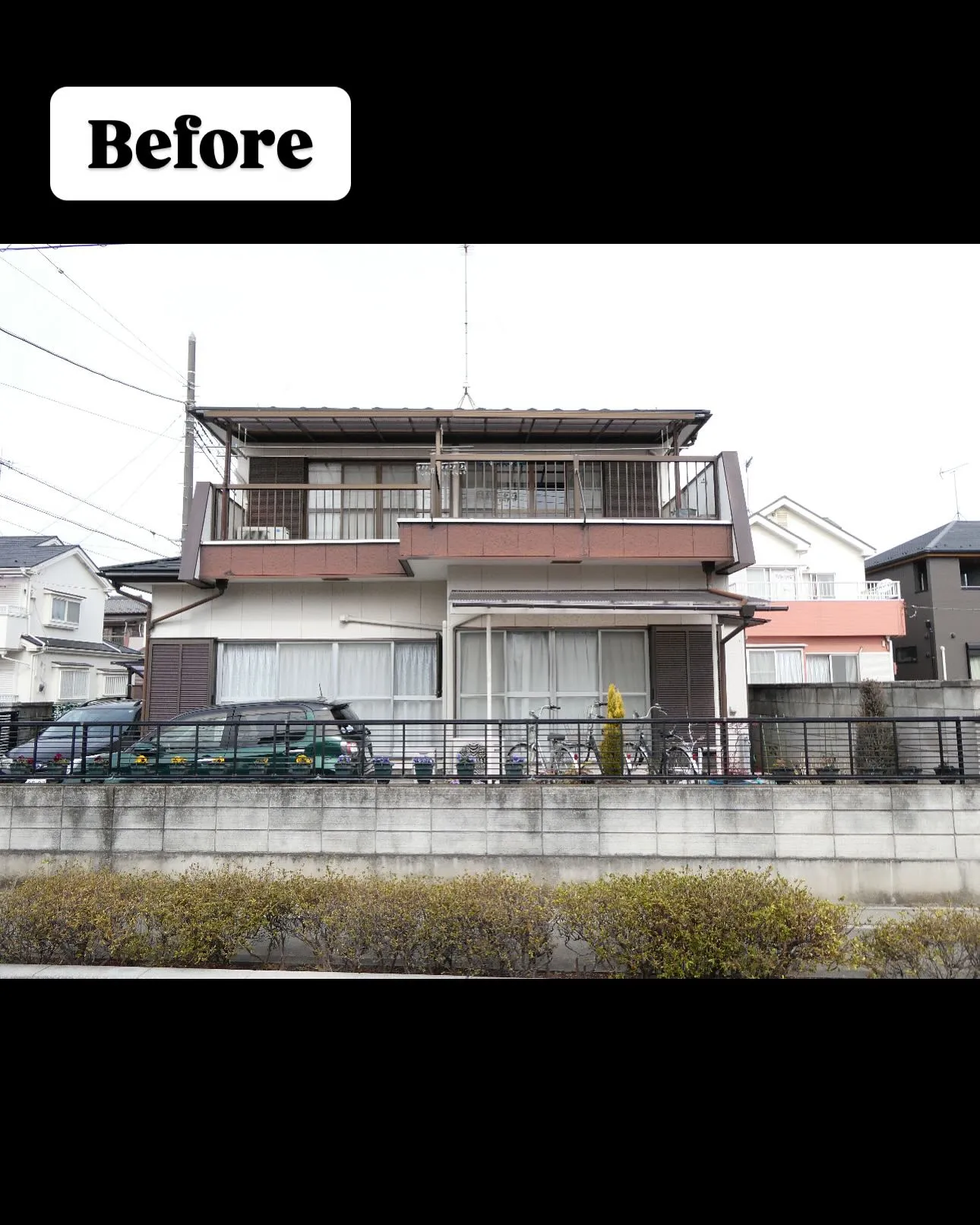 埼玉県鴻巣市のＫ様邸での外壁塗装、波板交換、ベランダウレタン...