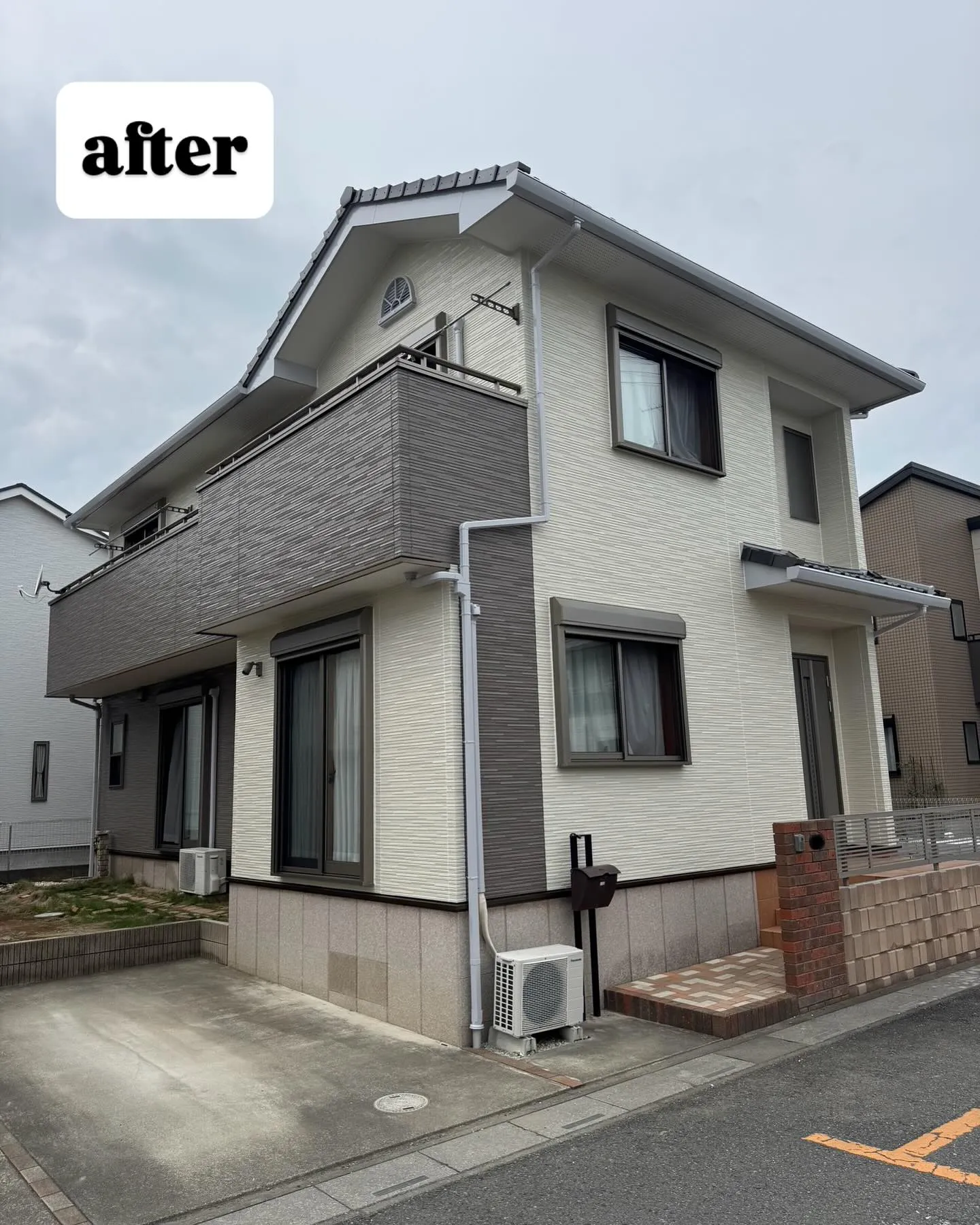 埼玉県鴻巣市のM様邸にて、外壁塗装工事が完了いたしました。