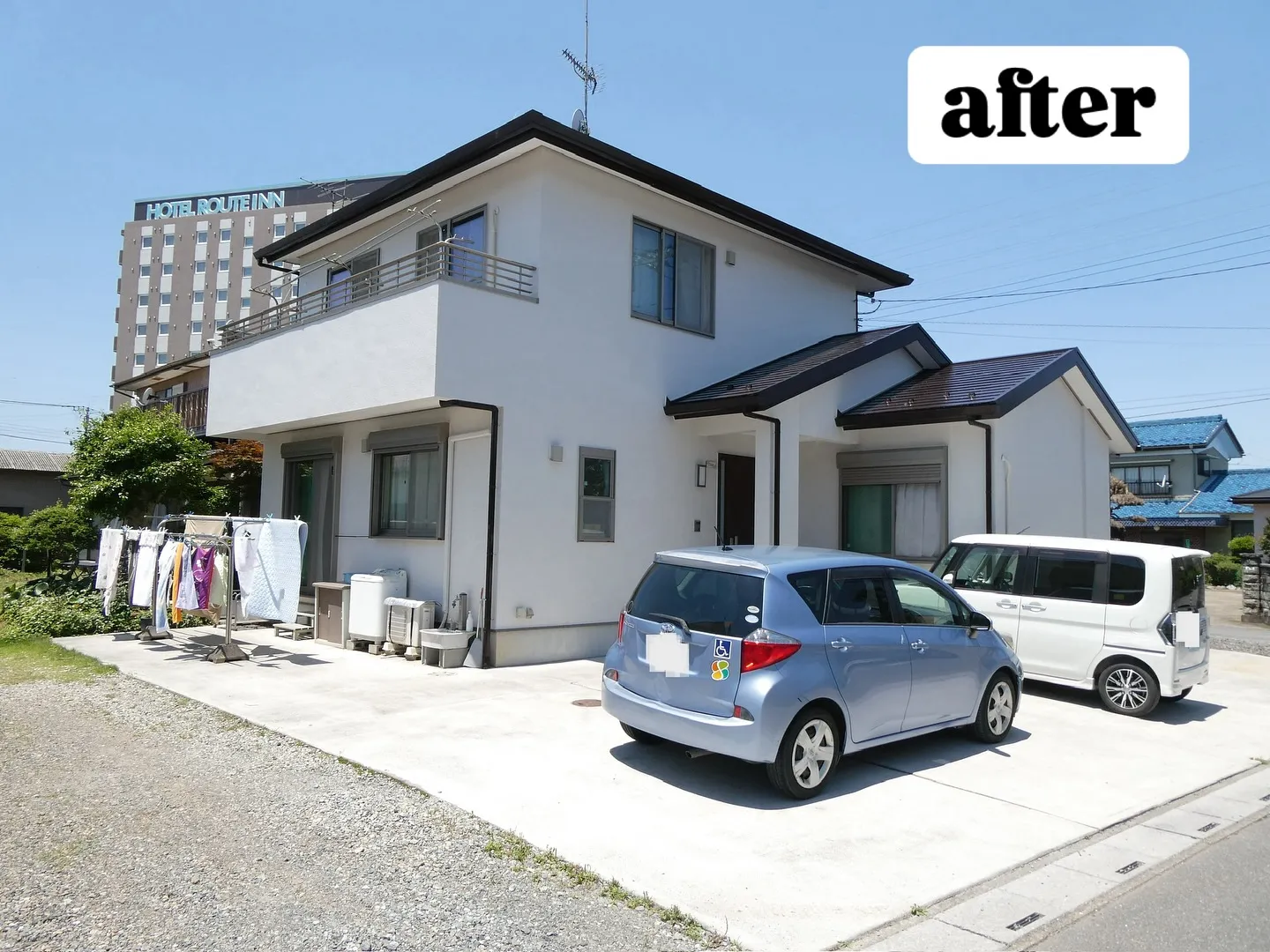 埼玉県鴻巣市のI様邸の外壁屋根塗装の施工が完工しました🏠✨✨