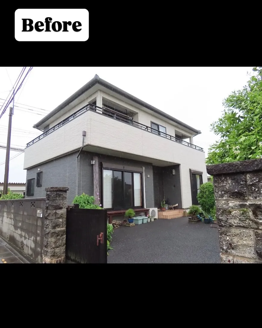 埼玉県鴻巣市にあるk様邸の外壁塗装工事がついに完工しました！...