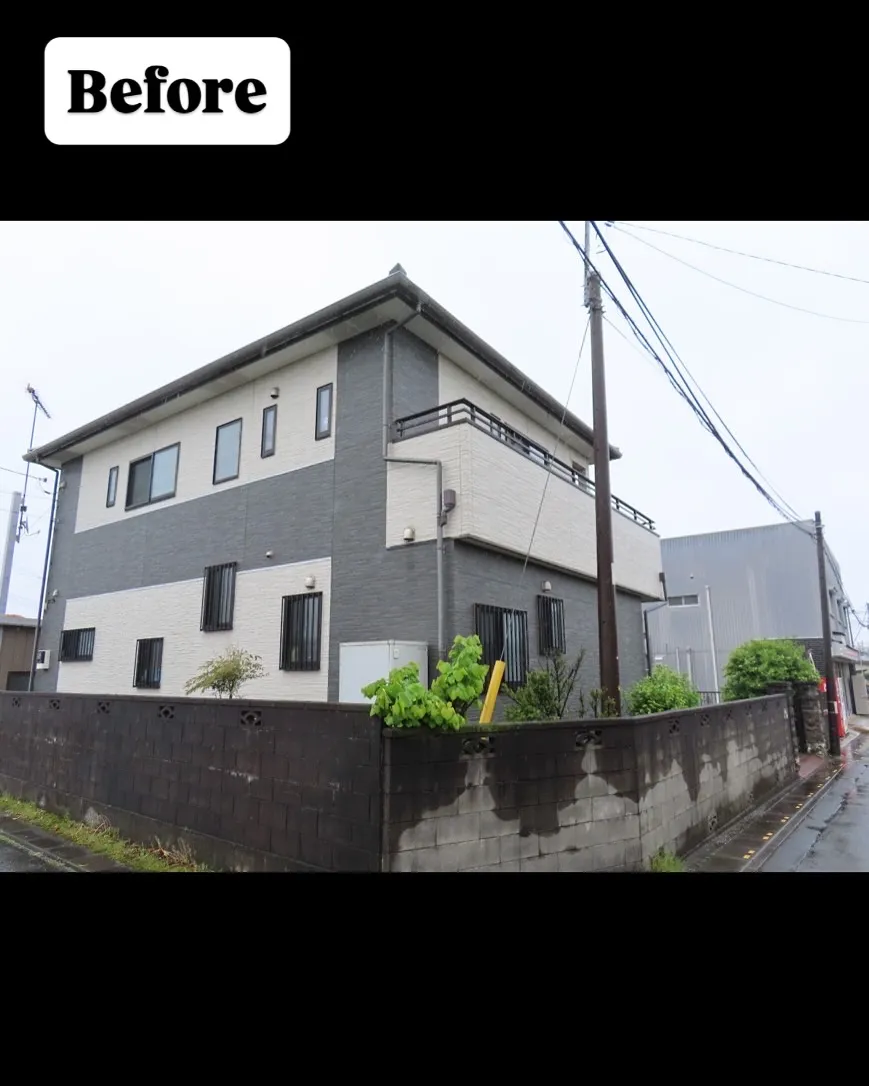 埼玉県鴻巣市にあるk様邸の外壁塗装工事がついに完工しました！...