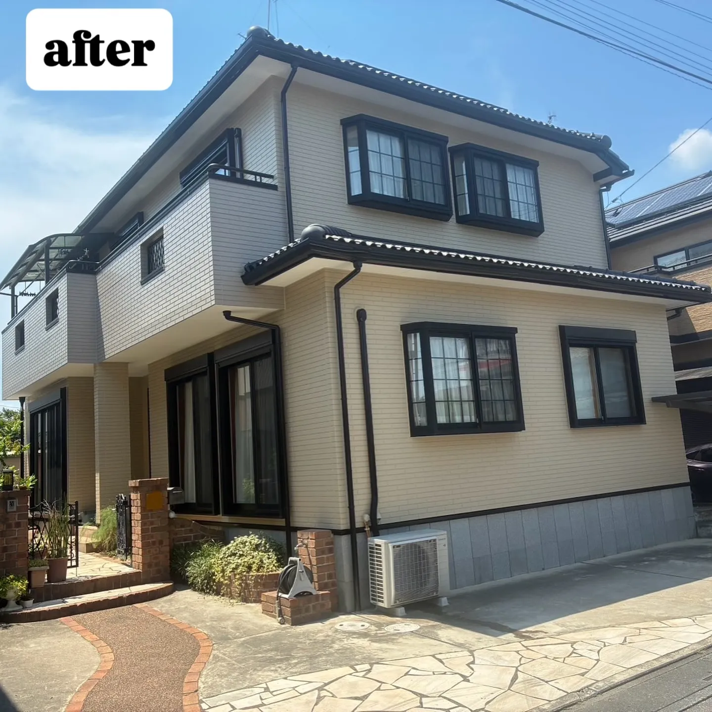 埼玉県鴻巣市のW様邸での、外壁塗装工事が完工しました！✨
