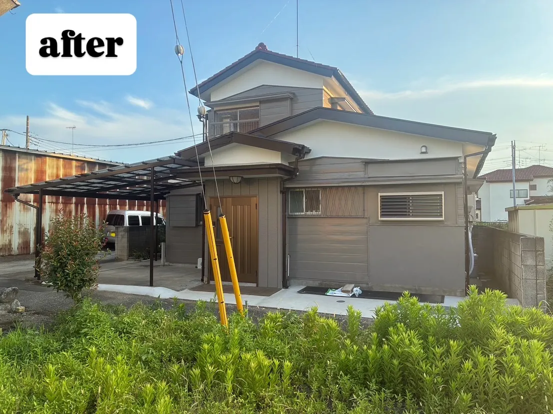 埼玉県鴻巣市のＷ様邸での外壁屋根塗装の施工が完工しました！🏠...