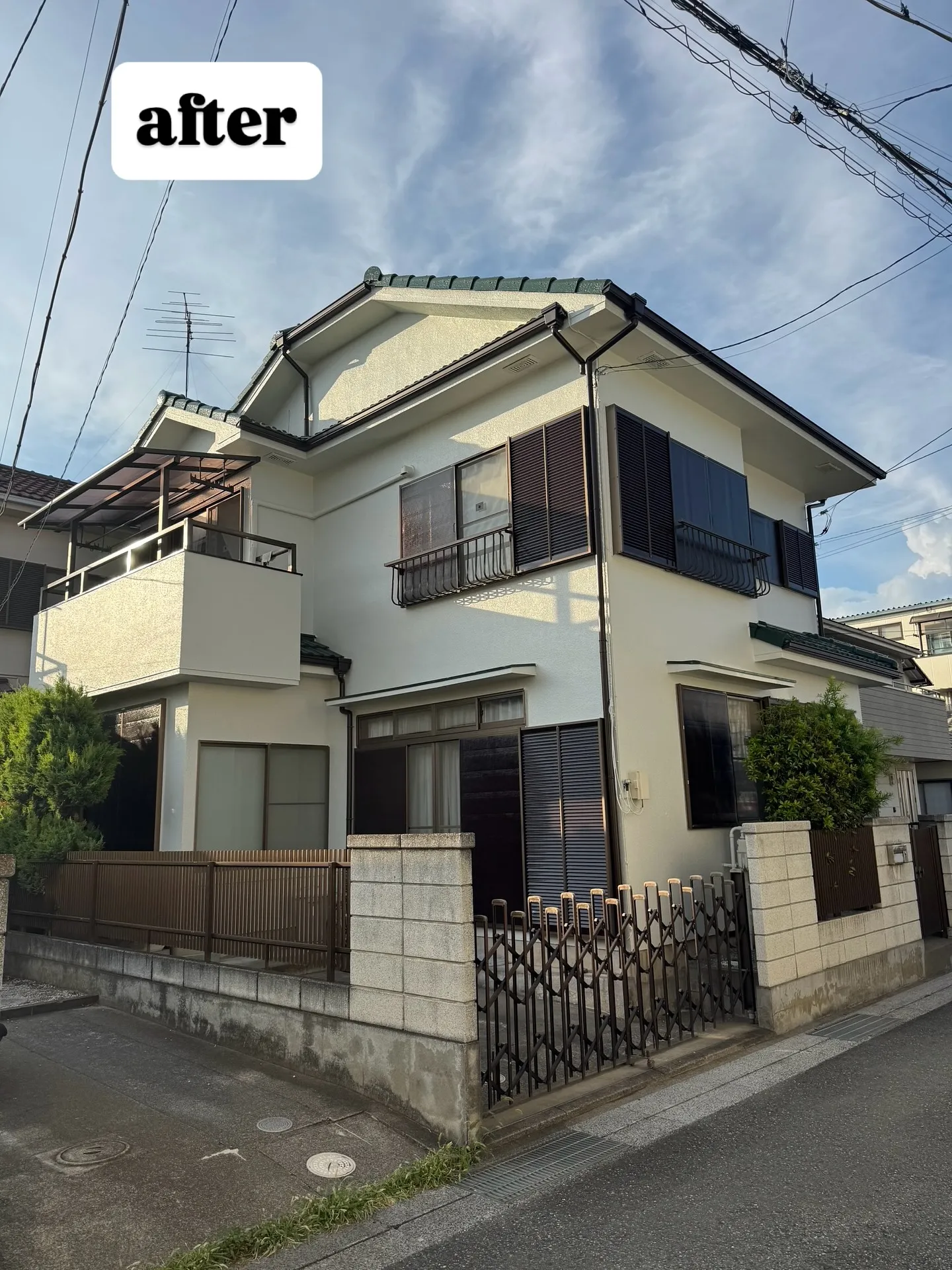 埼玉県鴻巣市のT様邸での外壁屋根塗装と雨樋交換の施工が無事に...