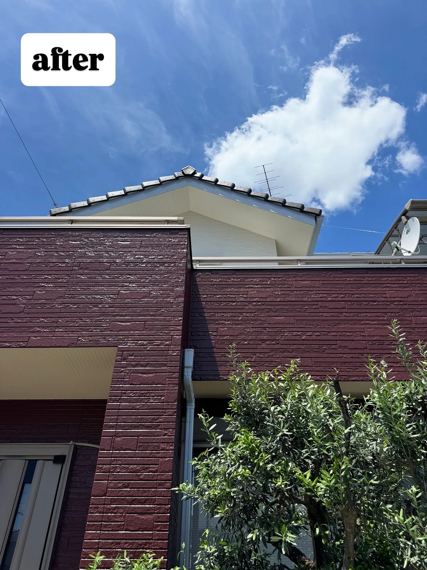 埼玉県鴻巣市のT様邸にて外壁塗装工事が無事に完工しました！