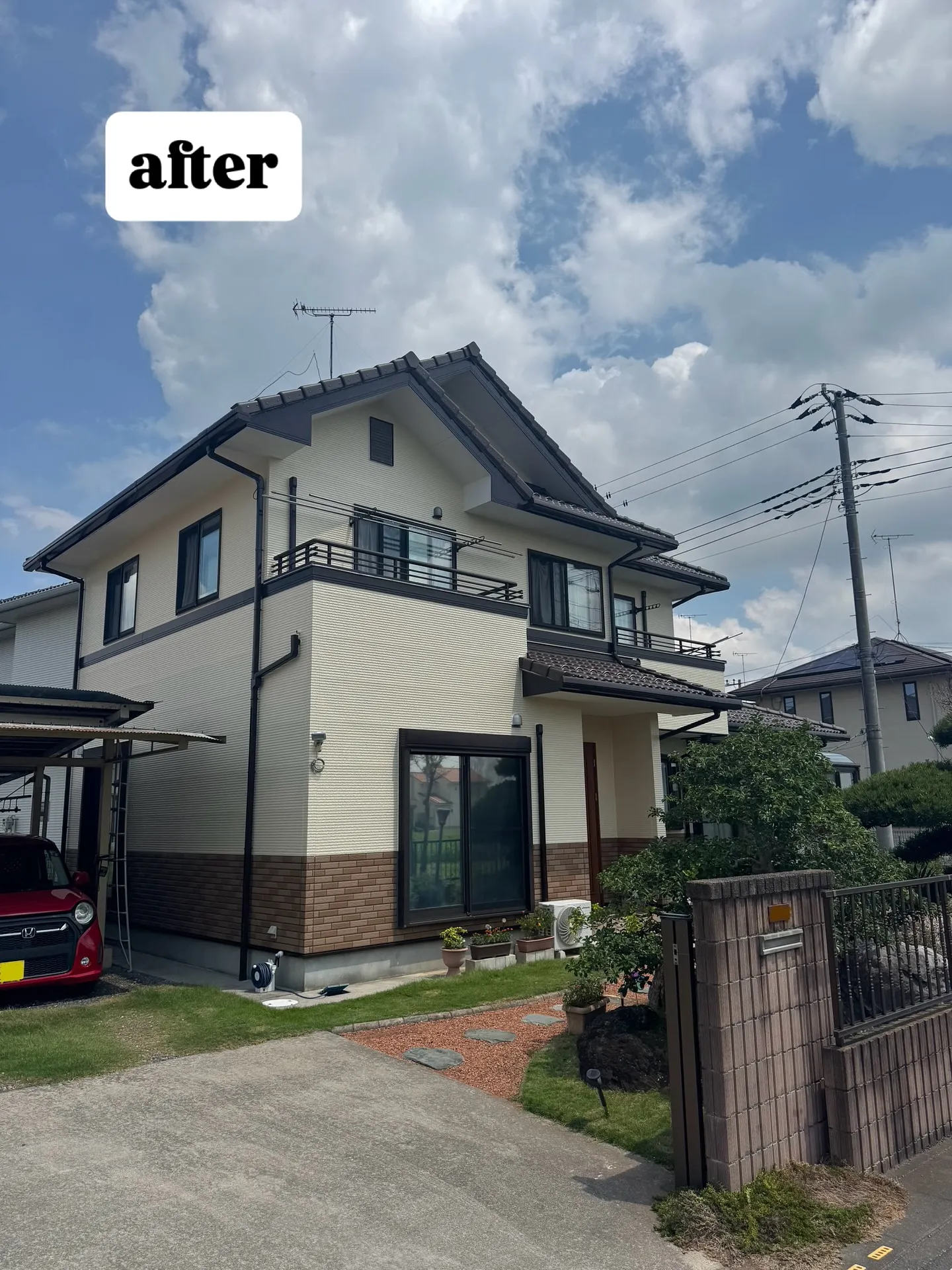 埼玉県鴻巣市のH様邸の外壁塗装が無事に完工しました！🏠✨ 