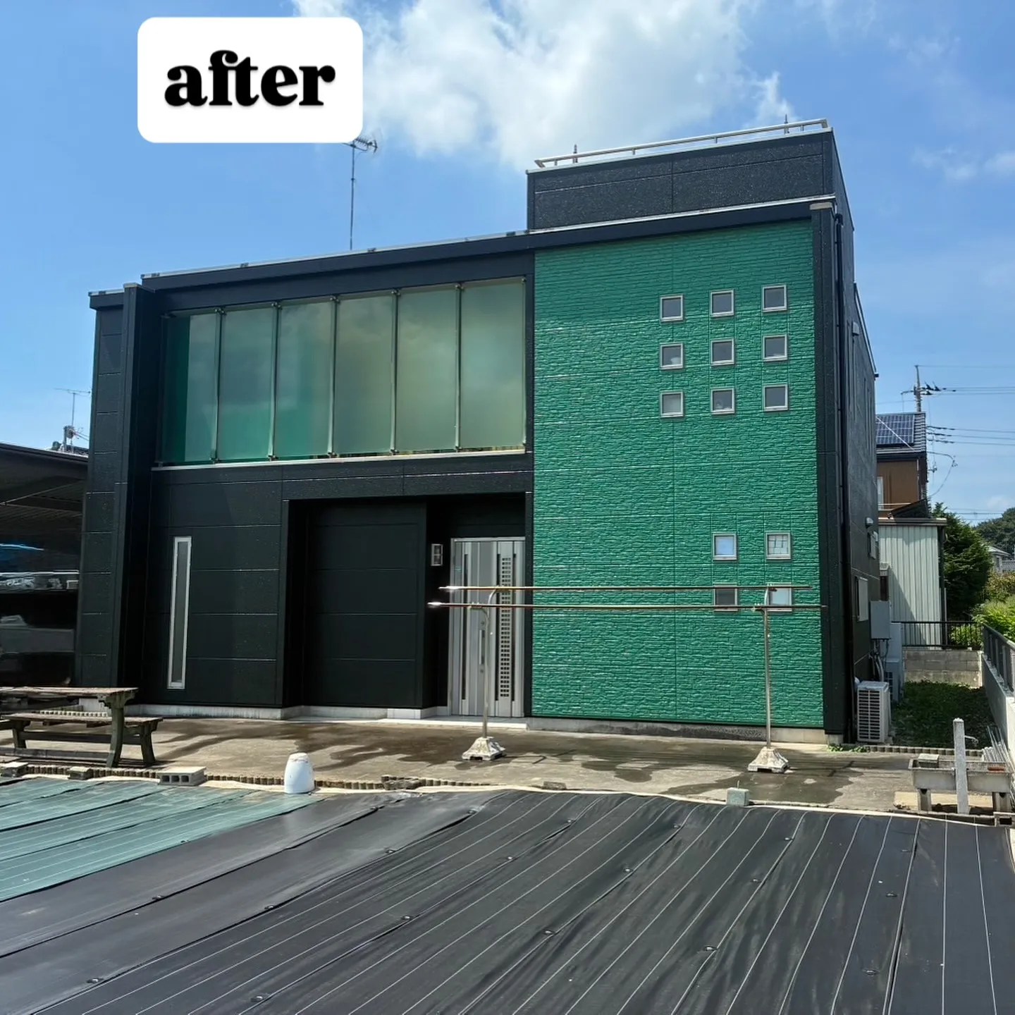 埼玉県鴻巣市のS様邸での外壁塗装工事が無事に完工しました！🏠...