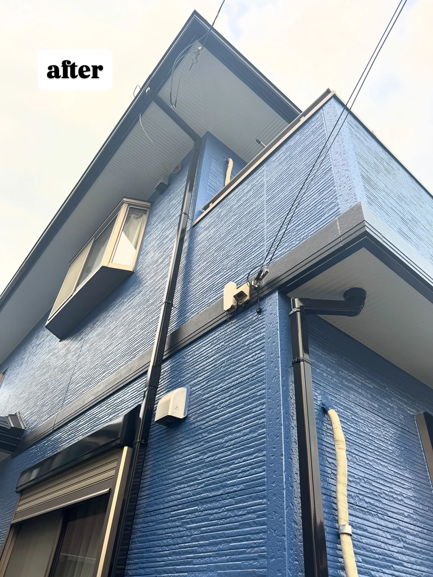 埼玉県鴻巣市のＩ様邸での、外壁塗装と屋根カバー工法の施工が完...