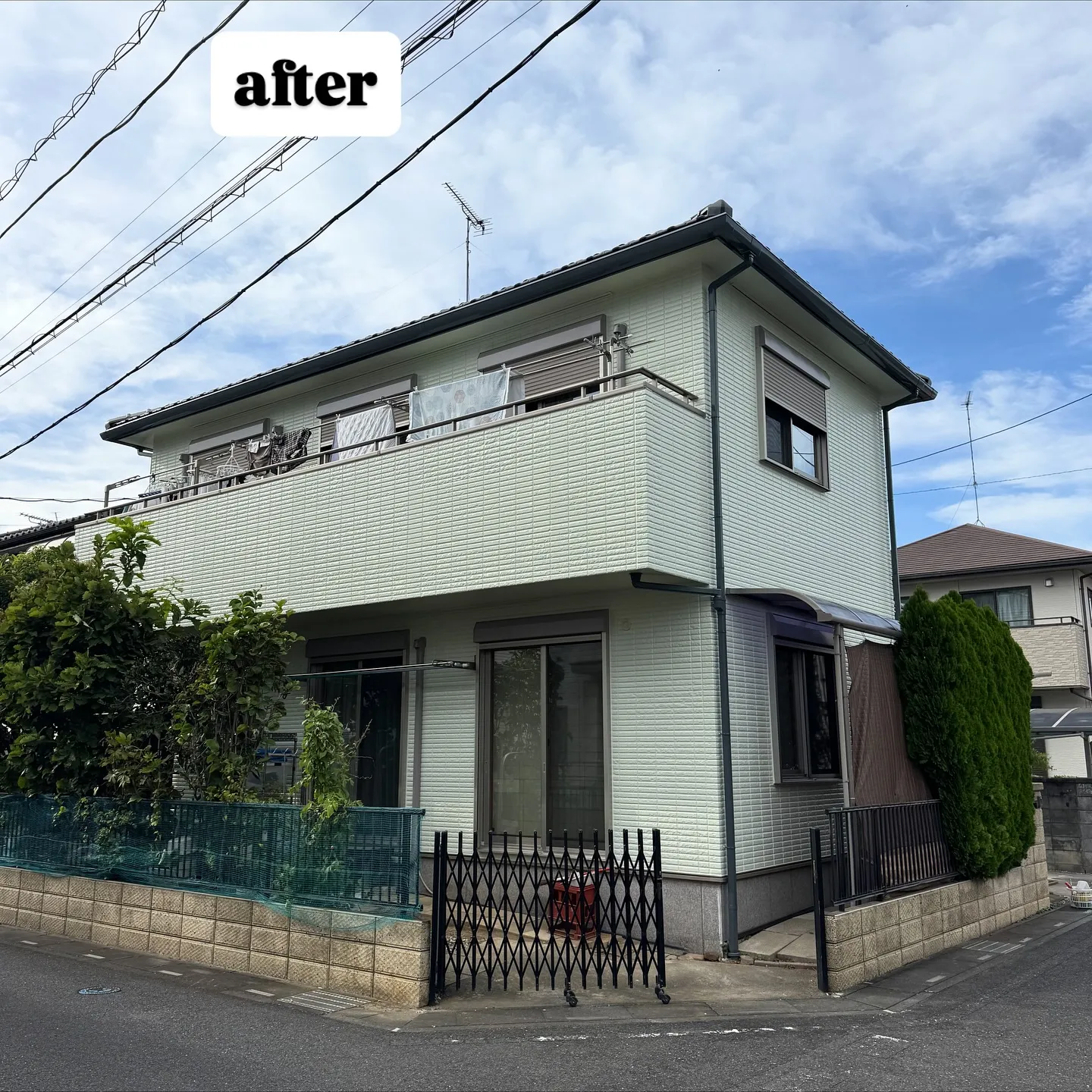 埼玉県鴻巣市Ｓ様邸での、外壁塗装の施工が完工しました！