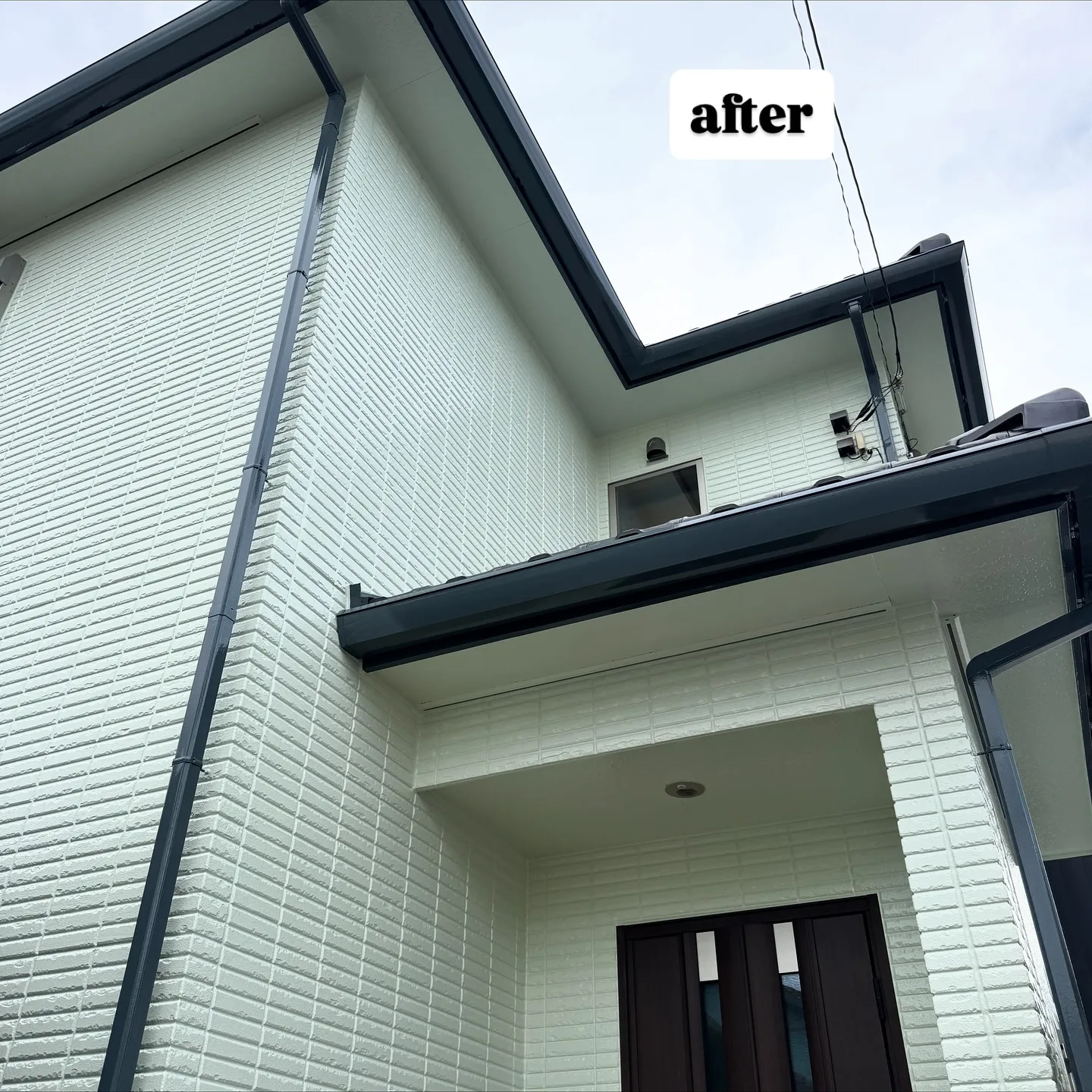 埼玉県鴻巣市Ｓ様邸での、外壁塗装の施工が完工しました！