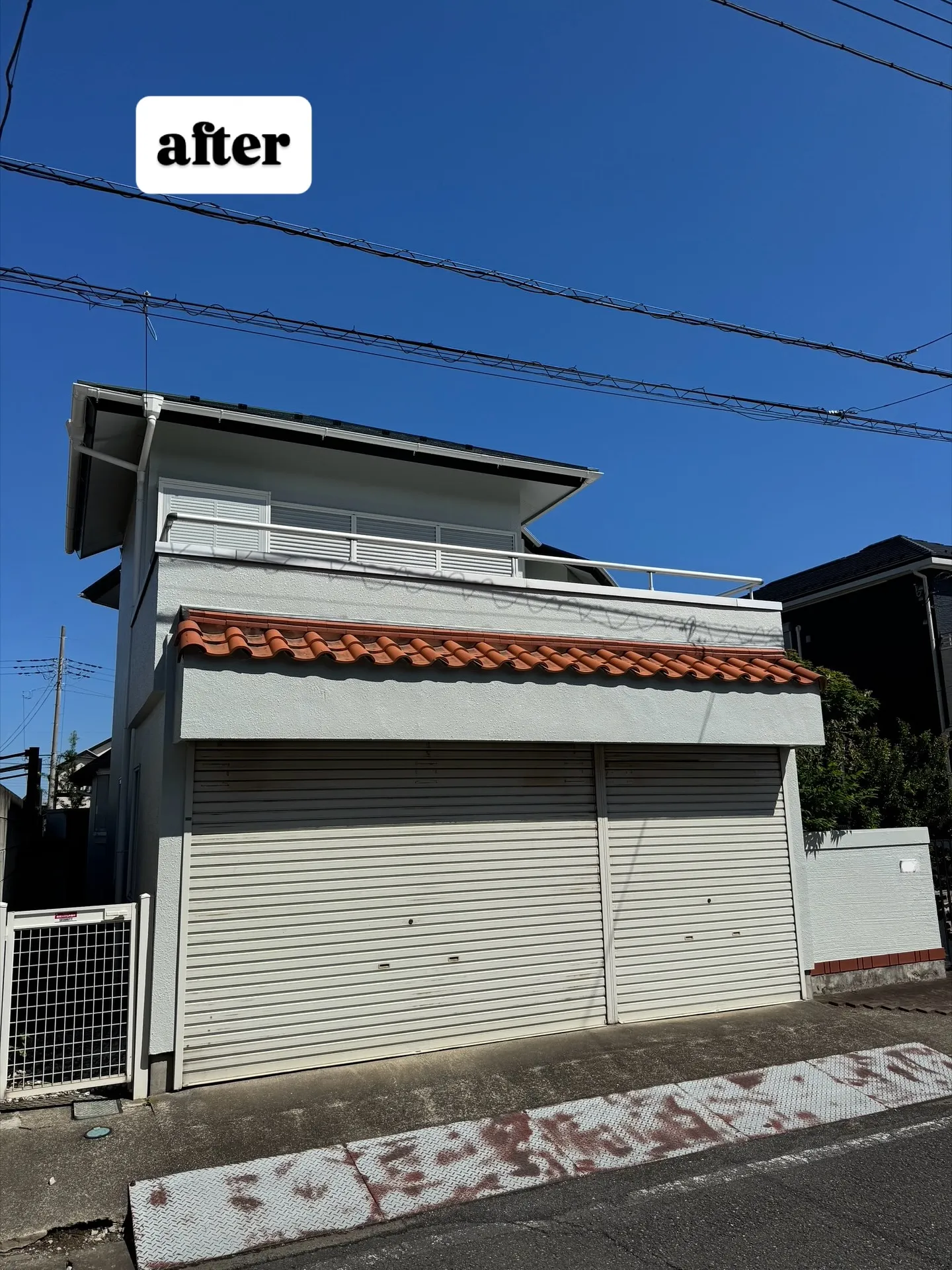 埼玉県鴻巣市のＩ様邸にて、外壁・屋根の塗装、雨樋交換、ベラン...