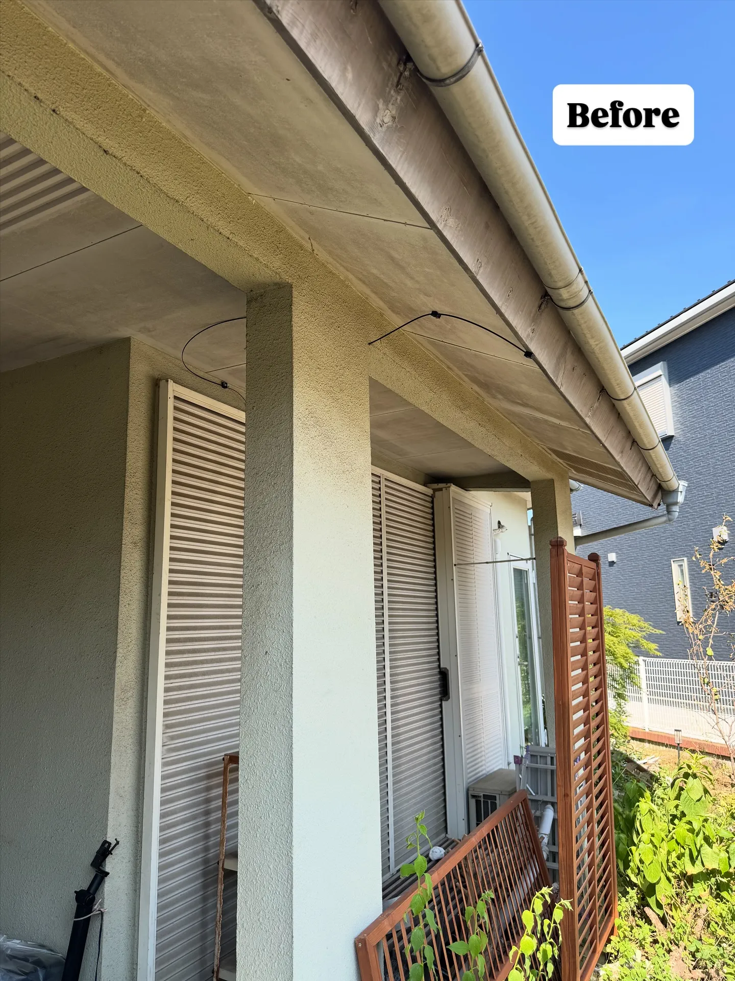 埼玉県鴻巣市のＩ様邸にて、外壁・屋根の塗装、雨樋交換、ベラン...