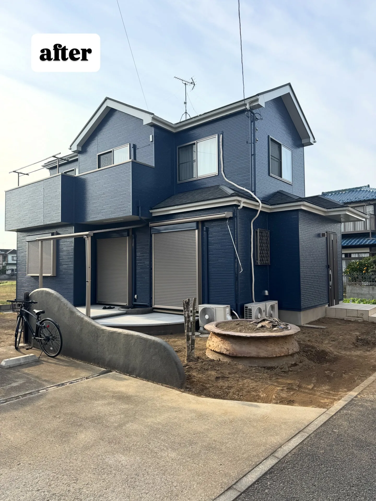 埼玉県鴻巣市のＭ様邸での外壁塗装の