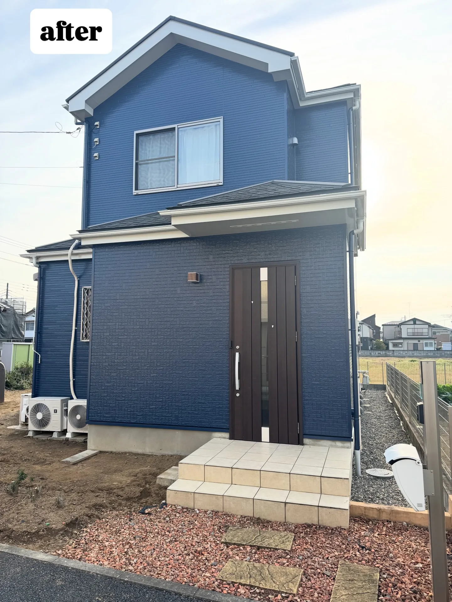 埼玉県鴻巣市のＭ様邸での外壁塗装の