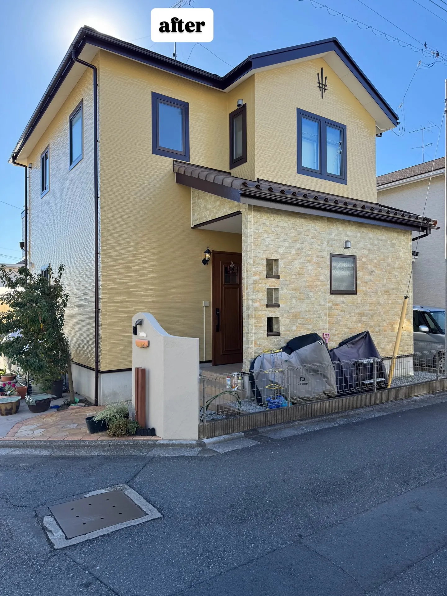 埼玉県鴻巣市のN様邸にて外壁塗装が完工しました！✨