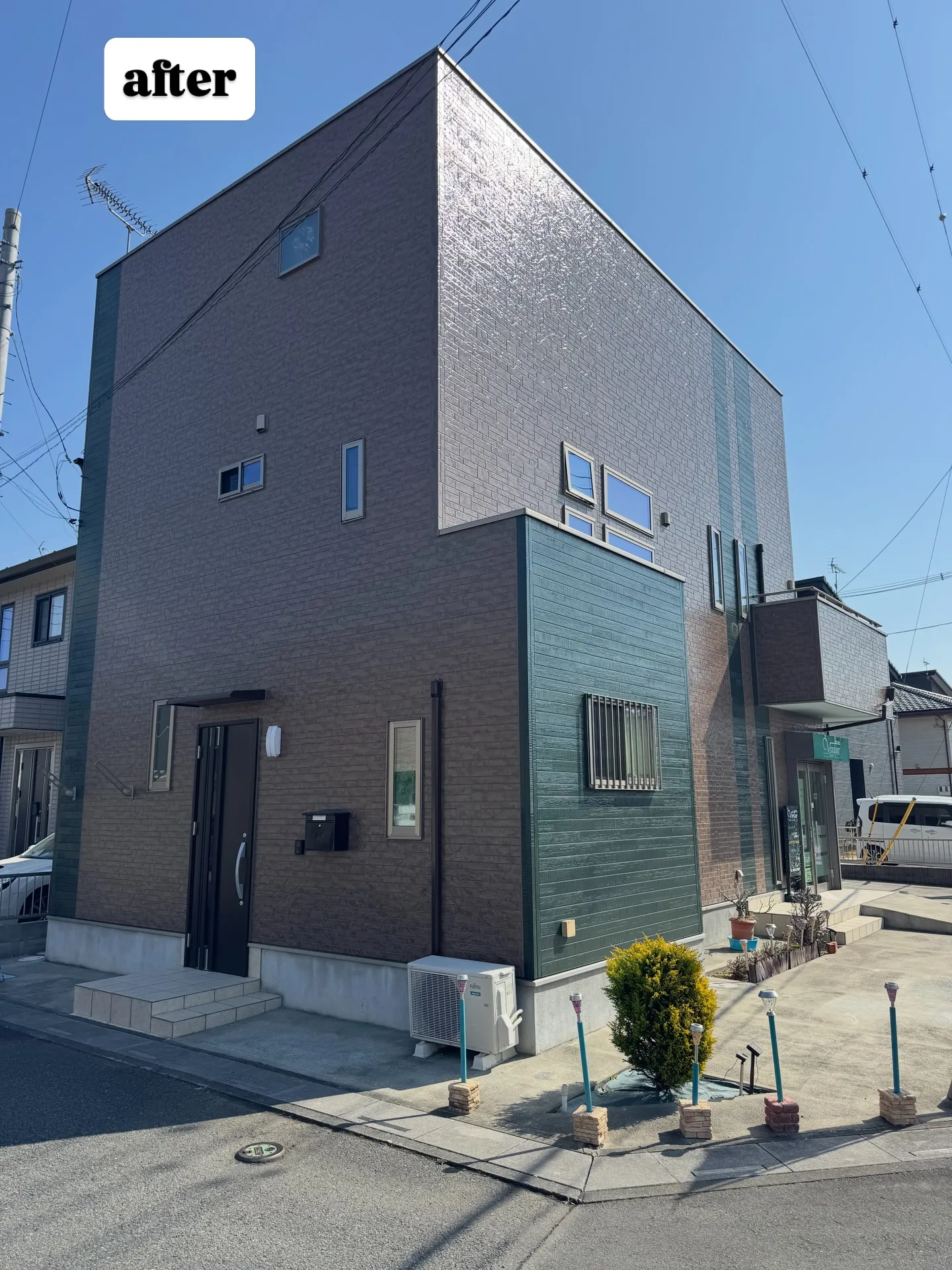 埼玉県鴻巣市の某美容室様にて外壁屋根塗装の施工が完工しました...