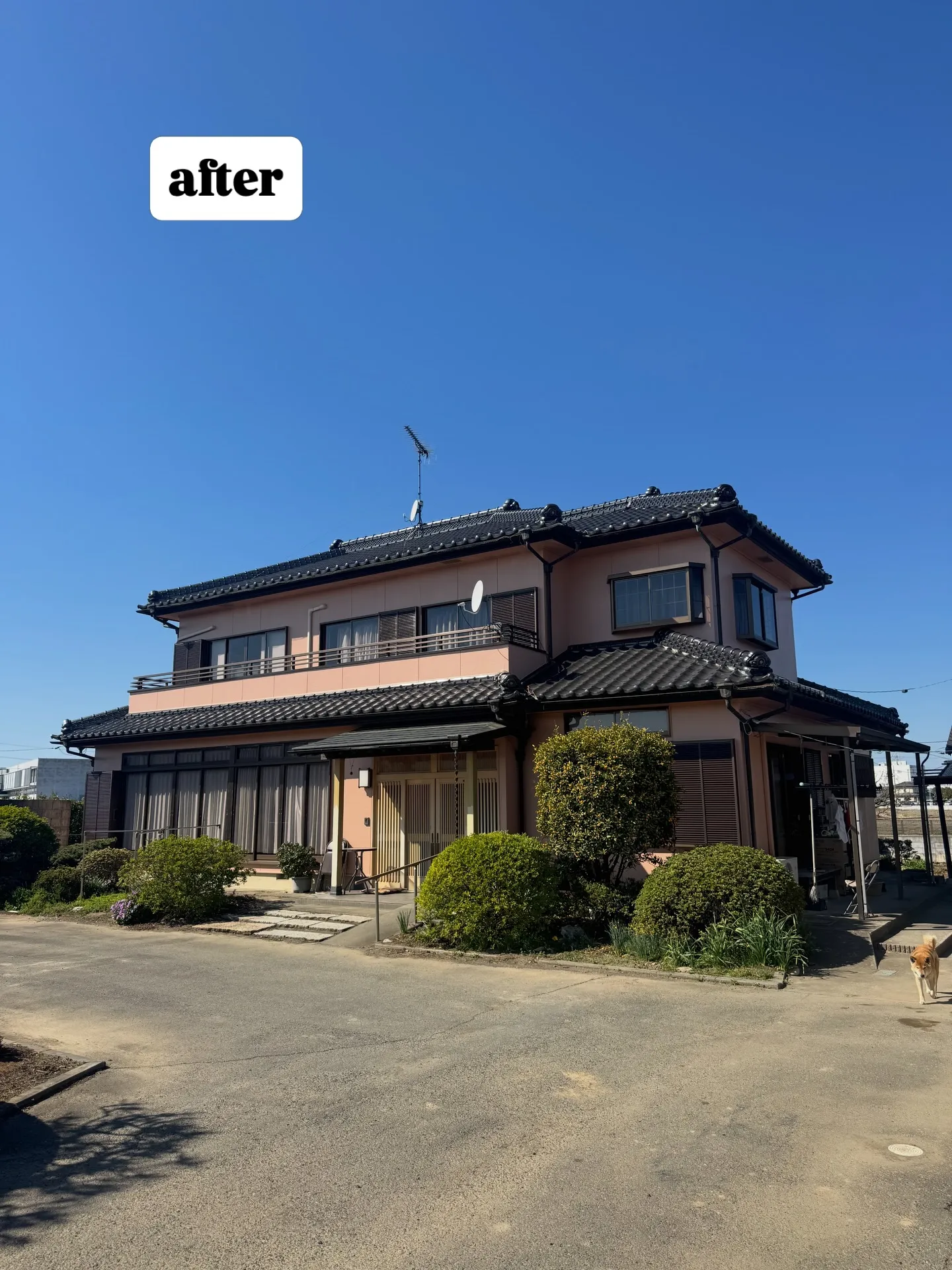 埼玉県加須市のM様邸にて、待ちに待った外壁塗装の施工が無事完...