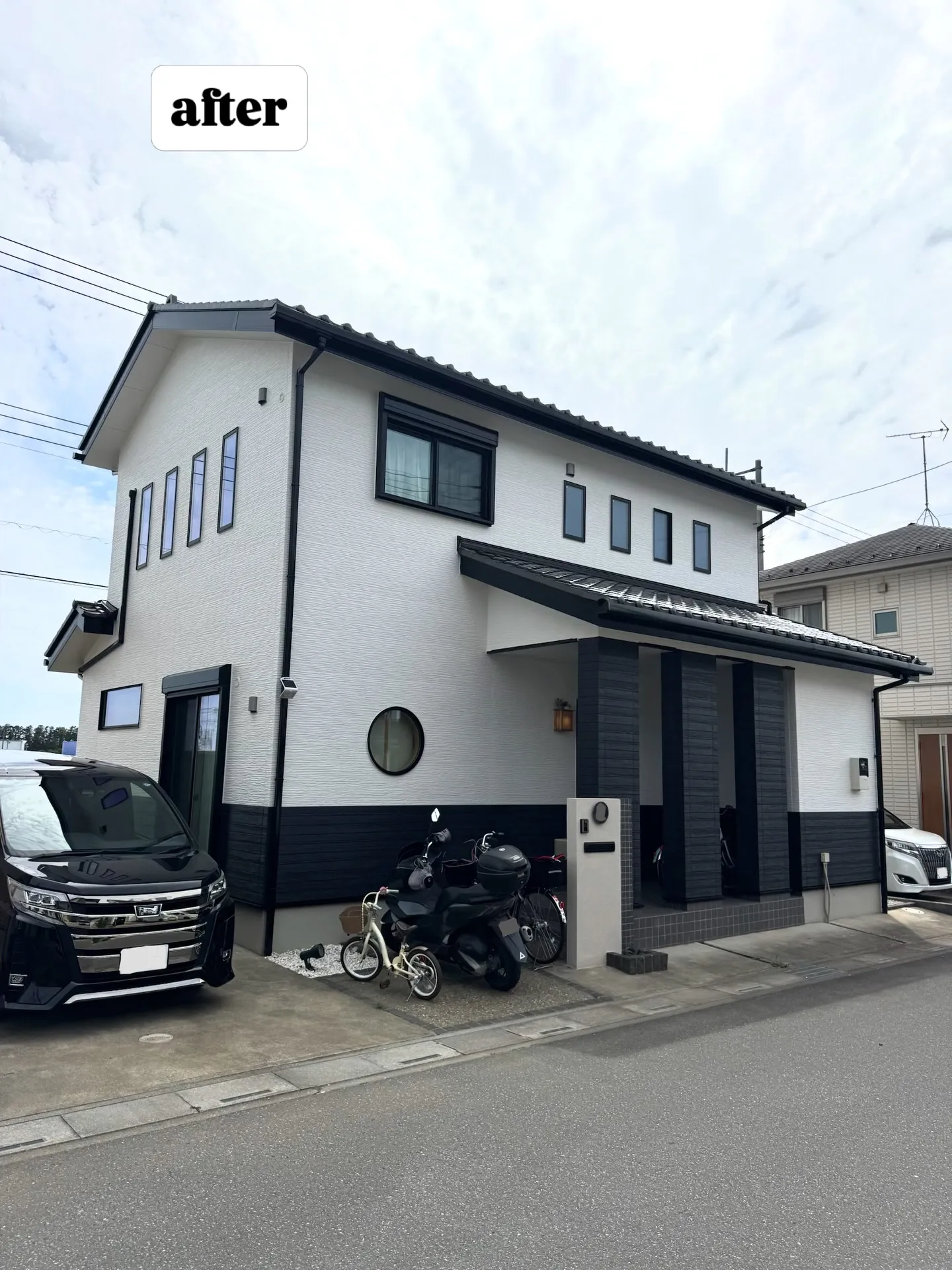 埼玉県東松山市のＳ様邸での外壁塗装が完工しました✨
