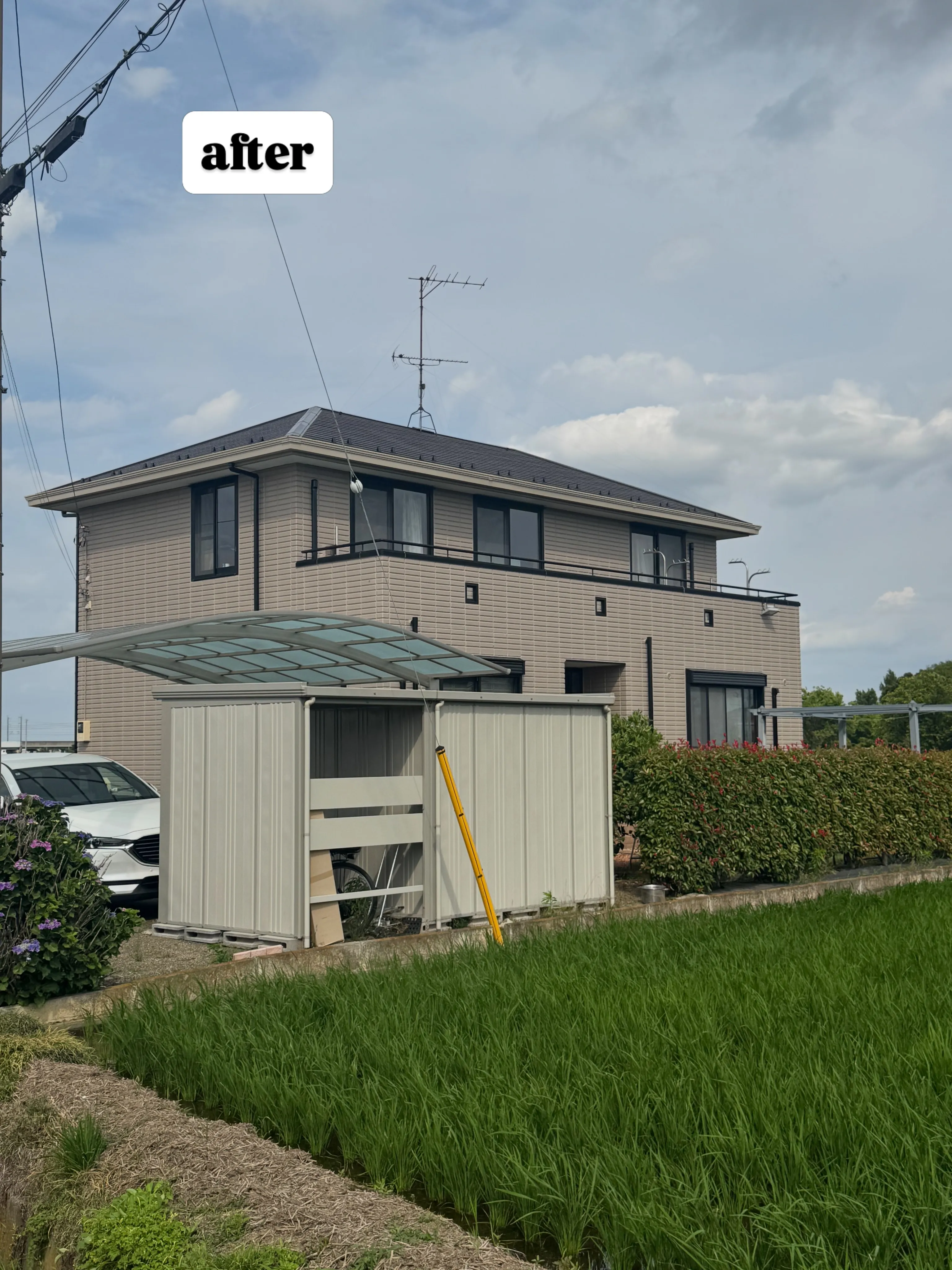 埼玉県鴻巣市のN様邸での施工が完工しました🏠✨この度は外壁屋...