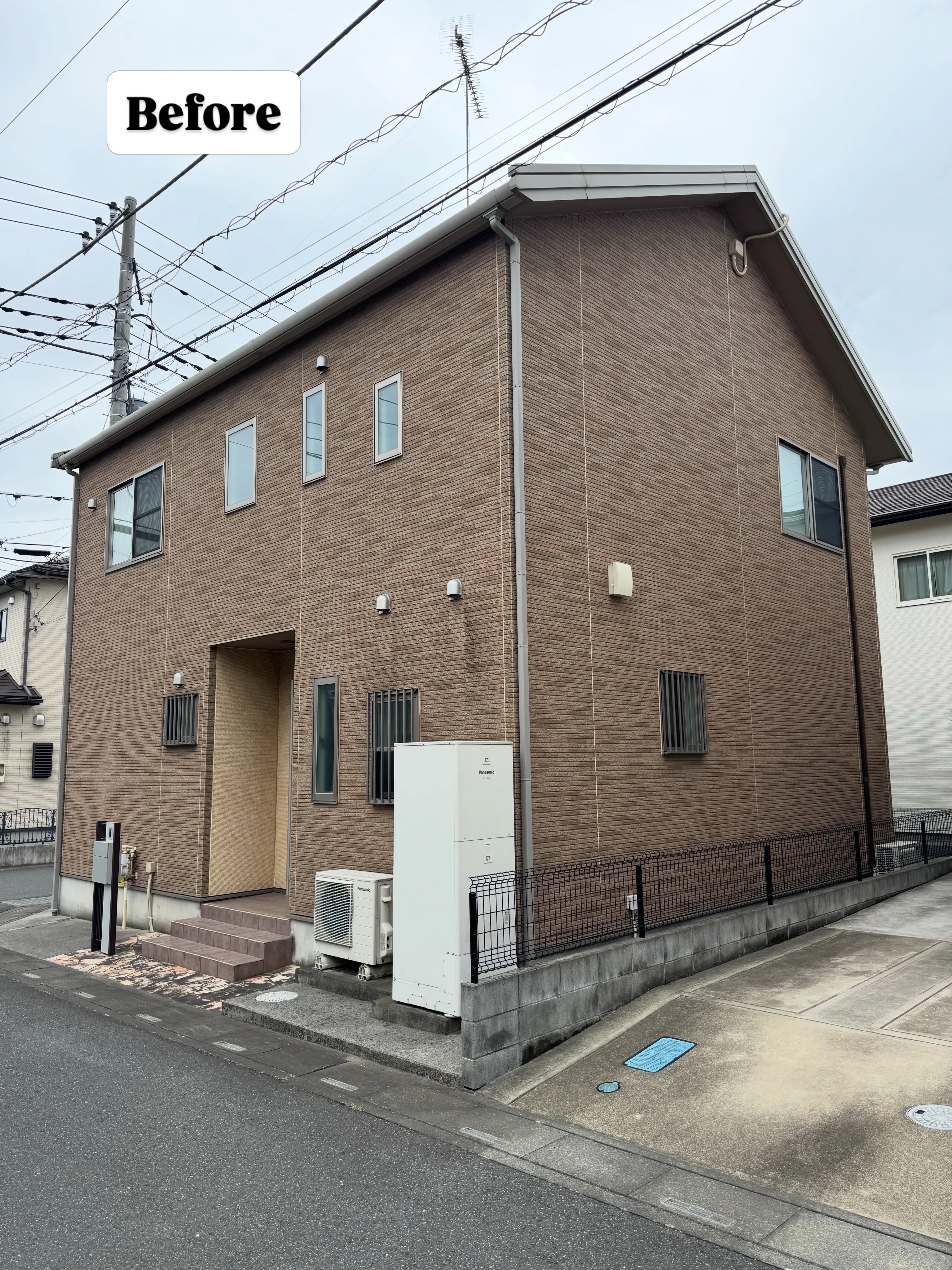 埼玉県鴻巣市のF様邸での外壁塗装工事が無事に完工しました🏠✨