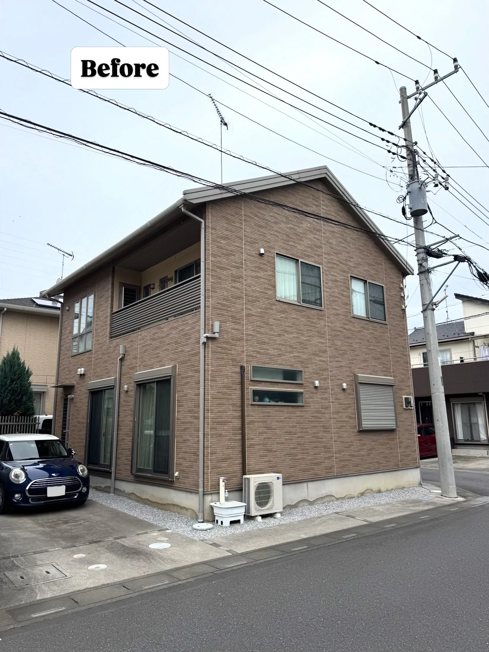 埼玉県鴻巣市のF様邸での外壁塗装工事が無事に完工しました🏠✨