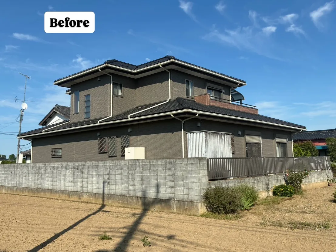 埼玉県鴻巣市のA様邸での外壁塗装の施工が完工しました🏠✨✨