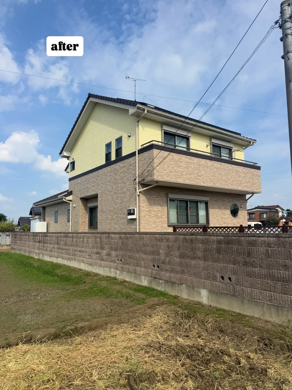 鴻巣市での施工完工🎉