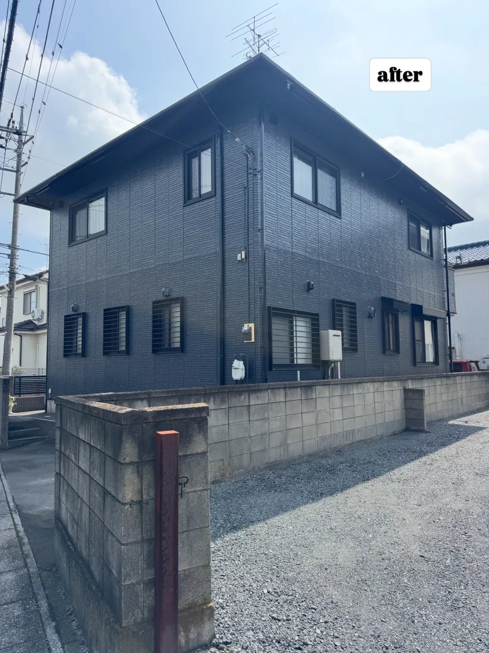 埼玉県鴻巣市にお住まいのA様邸にて外壁と屋根の塗装、そしてベ...