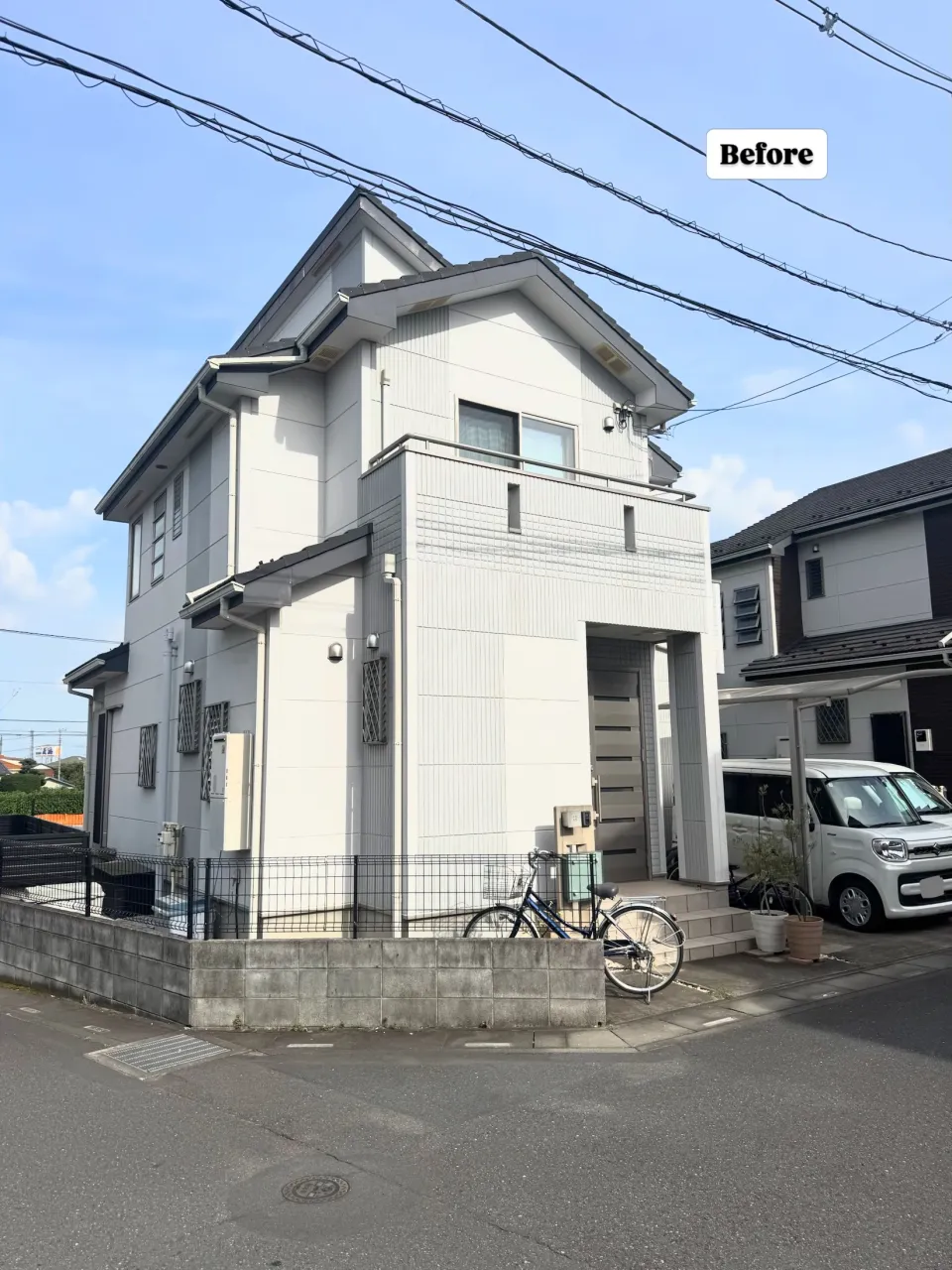 外壁と屋根の塗装工事が、完工しました🏠✨